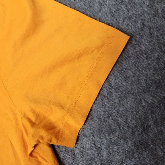 AuthenticVersace Medusa Crewneck Black Embroiderd Logo Men's Size M Orange Rare - Picture 5 of 10